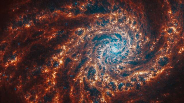 Spiral Galaxy NGC 4254