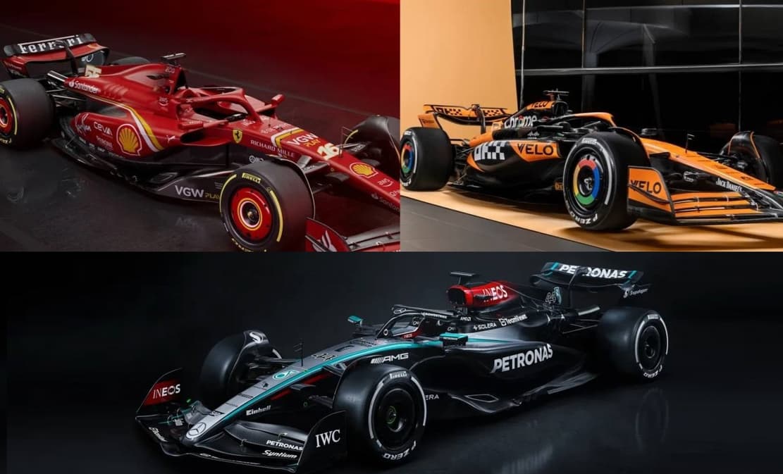 2024 F1- Ferrari, Mercedes-AMG, McLaren
