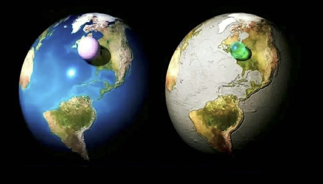 Earth's atmosphere and water