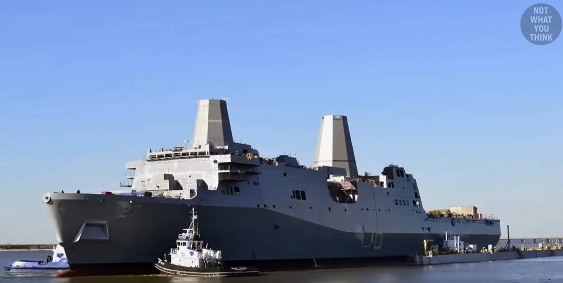 Onboard Us Navys Largest Stealth Ship Wordlesstech 3975