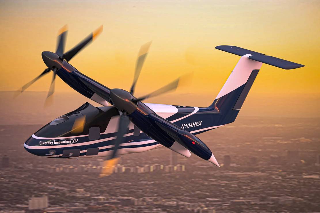 Sikorsky's new Tilt-Wing Hybrid VTOL aircraft
