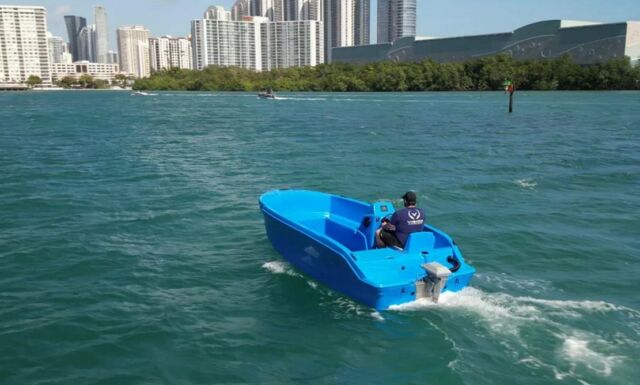 Vision Phantom Recyclable Electric Boat (3)