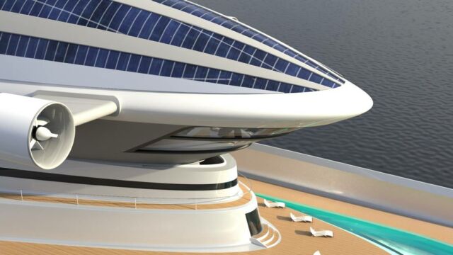 Colossea Mega-Yacht features a detachable Airship (11)