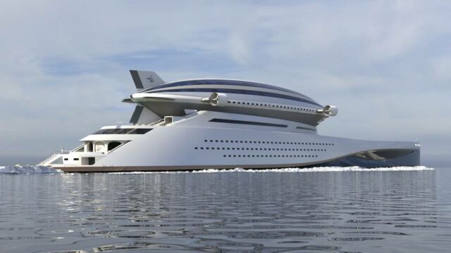 Colossea Mega-Yacht features a detachable Airship (19)