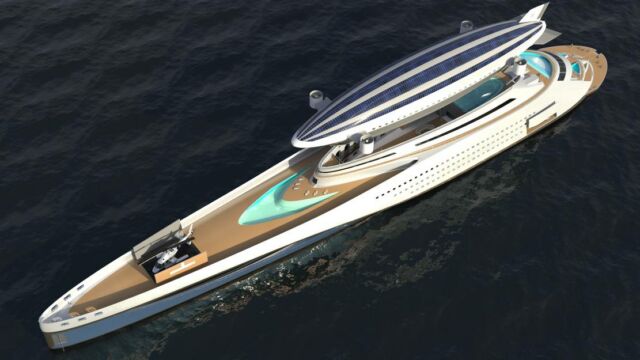 Colossea Mega-Yacht features a detachable Airship (16)