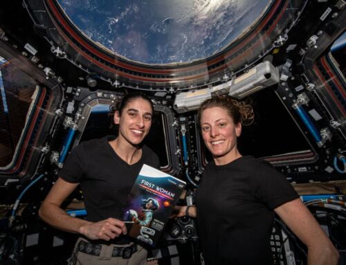 NASA Astronauts Read ‘First Woman’ in ISS