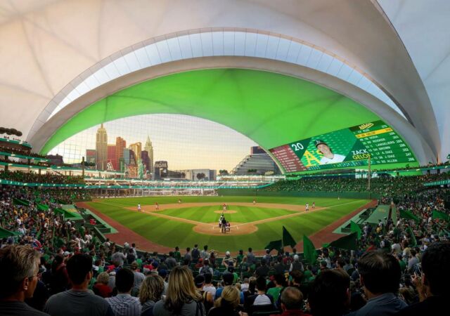 New Athletics Ballpark in Las Vegas (1)