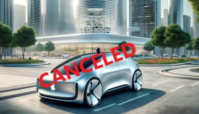 Apple Car project has been cancelled