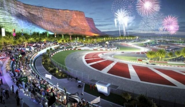 The Futuristic New F1 track in Saudi Arabia