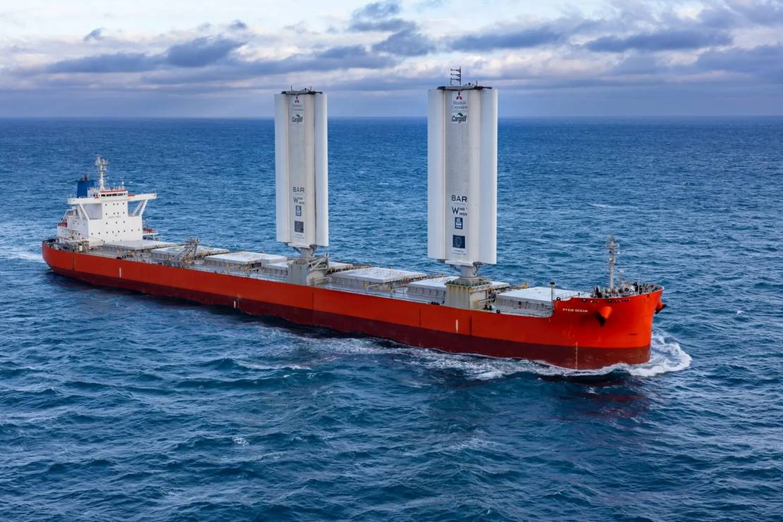 Worlds First Wind Powered Vessels significant Fuel Savings confirmed 1