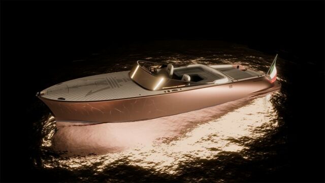 Maserati Tridente All-Electric Powerboat