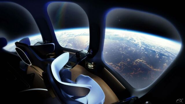 New Luxury Halo Space Capsule