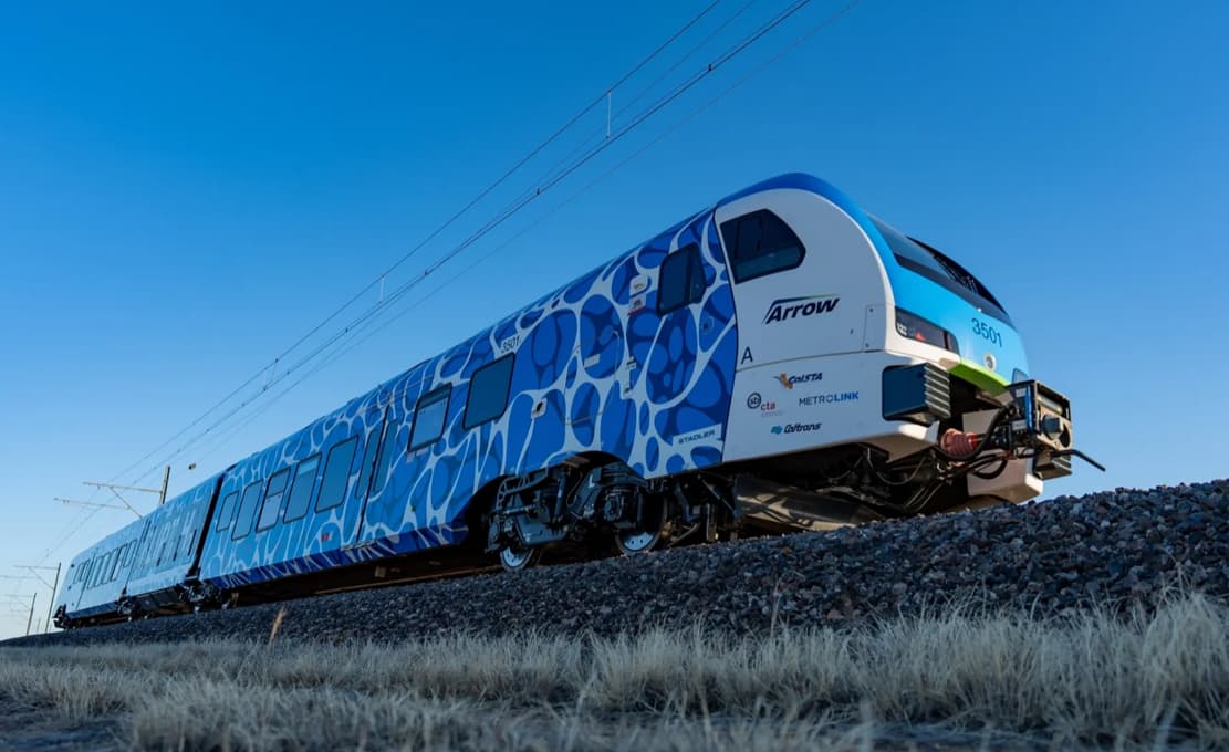 Stadler’s Hydrogen-Powered Train