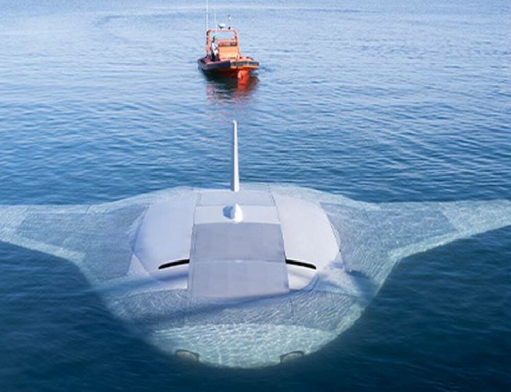 Manta Ray Uncrewed Underwater Vehicle unveiled | WordlessTech