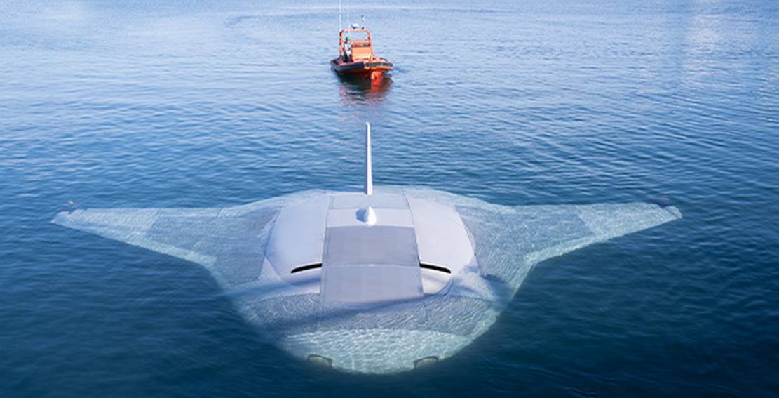 Manta Ray unmanned underwater vehicle (UUV)