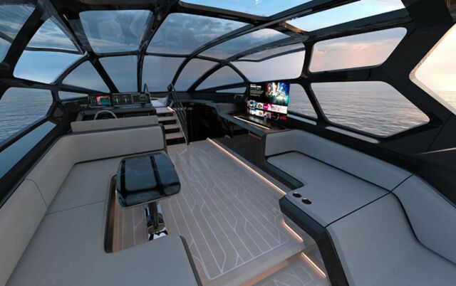 Mirarri carbon fiber and titanium-built yacht (7)
