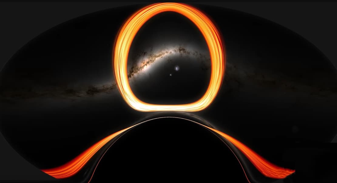 NASA Simulation’s Plunge Into a Black Hole