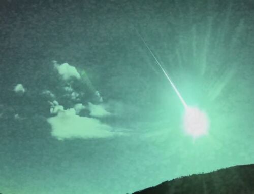 Stunning Meteor captured by Fireball camera
