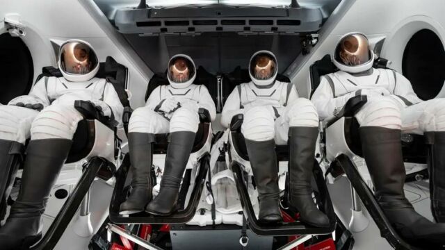 The new SpaceX Extravehicular Activity Suit (EVA)