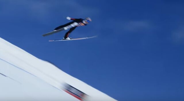 World’s Longest Ever Ski Jump 