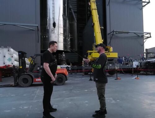 Inside SpaceX’s Starfactory with Elon Musk