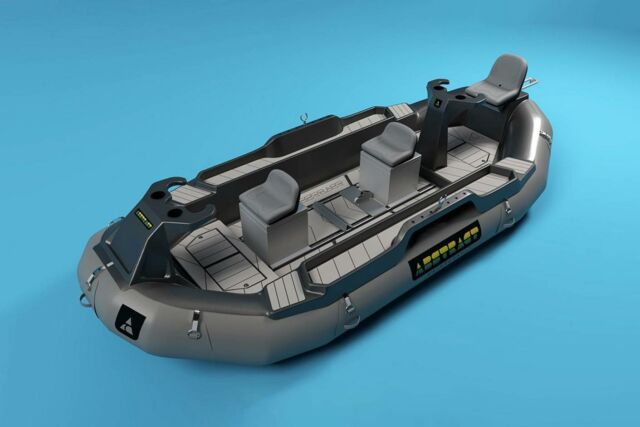 Abstract Watercraft Model 1 Inflatable Boat 