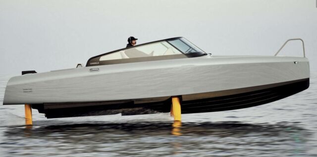 Candela launched C-8 Polestar electric hydrofoil boat