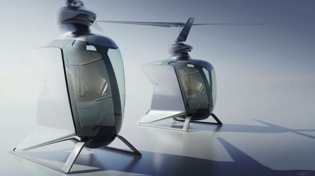 FlyNow Electric Helicopter Pod