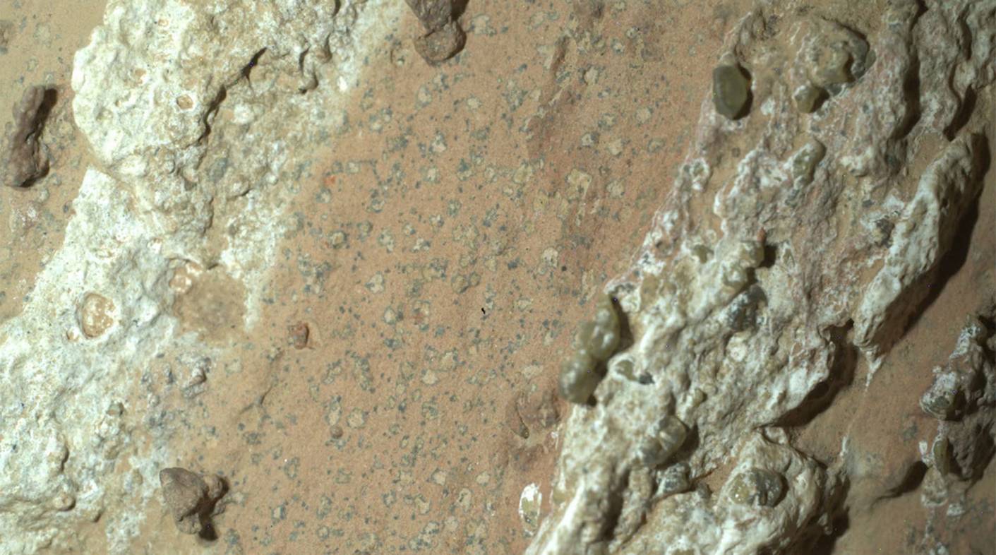 Mars' most enigmatic rock hints at Ancient Life