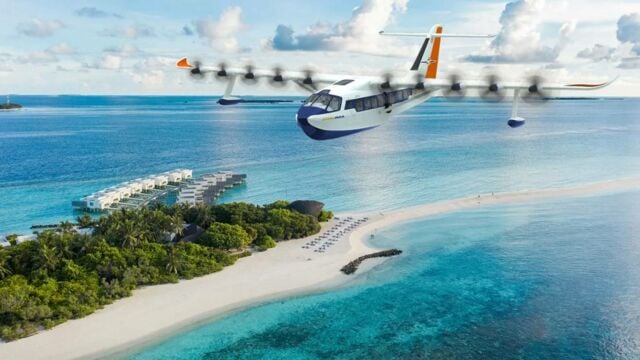 PHA-ZE 100 Amphibious hydrogen-electric aircraft