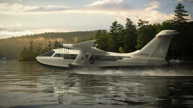 PHA-ZE 100 Amphibious hydrogen-electric aircraft 