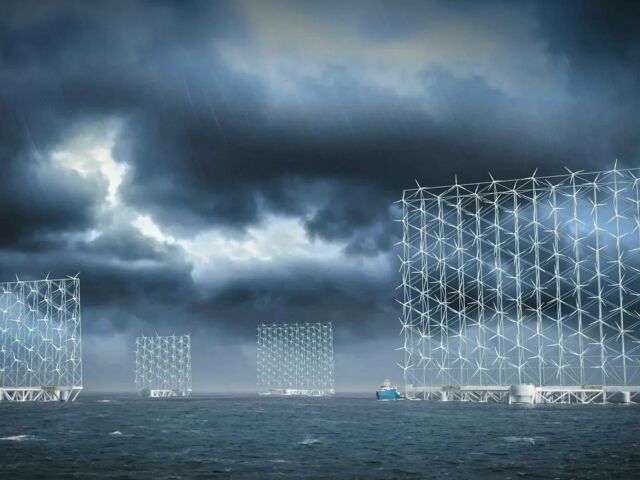 Windcatcher Floating Wind Turbine Array 