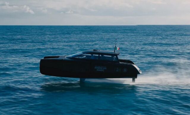 Hydrogen-Powered Hydrofoil 