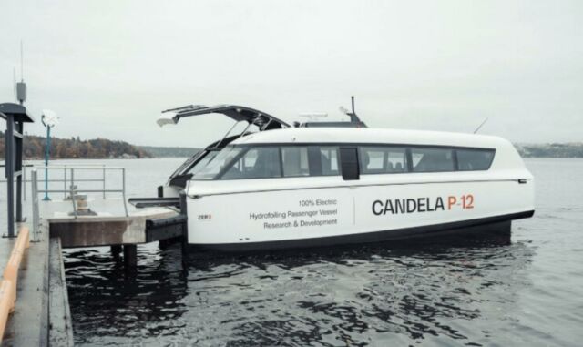 Candela's P-12 electric Hydrofoil Shuttle (4)