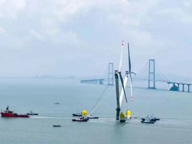 OceanX giant Floating Dual-Rotor Wind Turbine (2)