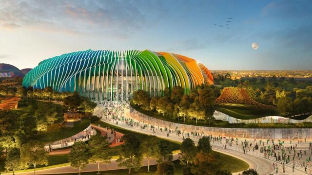 Qiddiya Coast Stadium, Jeddah, unknown architect 