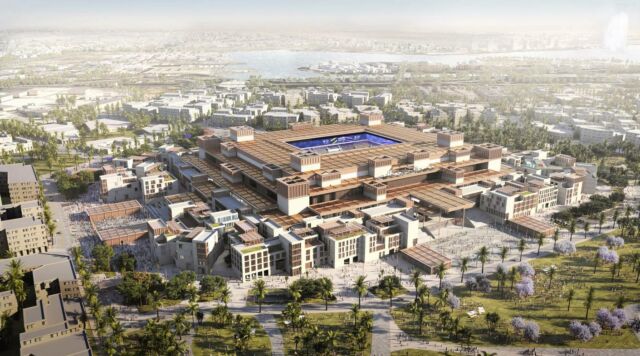 Jeddah Central Development Stadium, Jeddah, by GMP Architecten