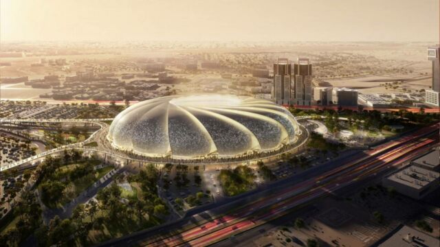 Aramco Stadium, Al Khobar, by Populous 