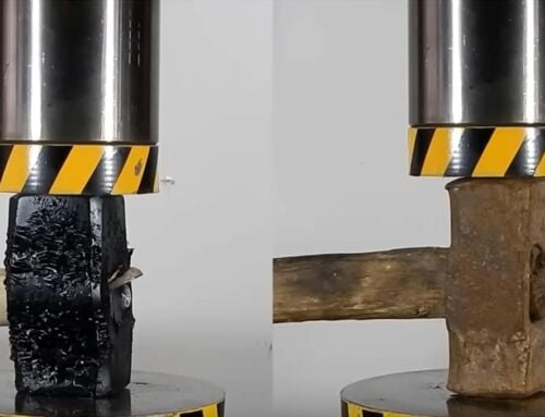 Hydraulic Press on Modern and Antique Sledgehammers