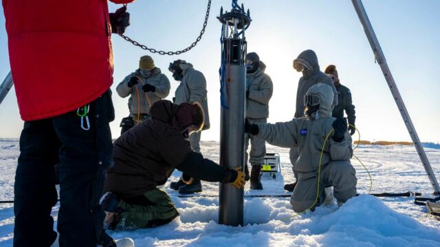 Underwater Robot to explore beneath Antarctic Ice