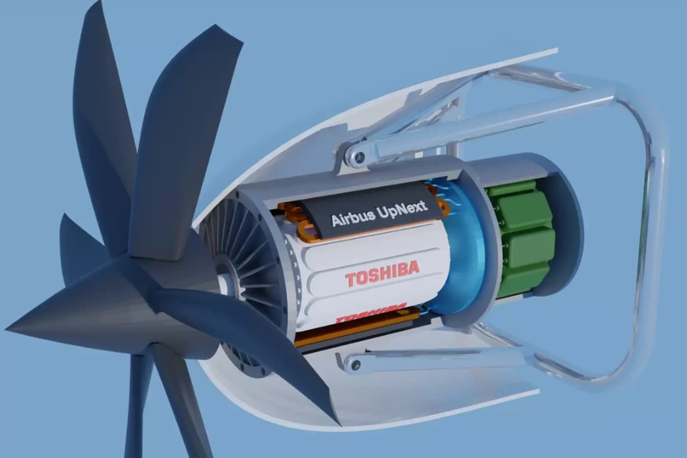 Airbus and Toshiba Superconducting Electric Motor