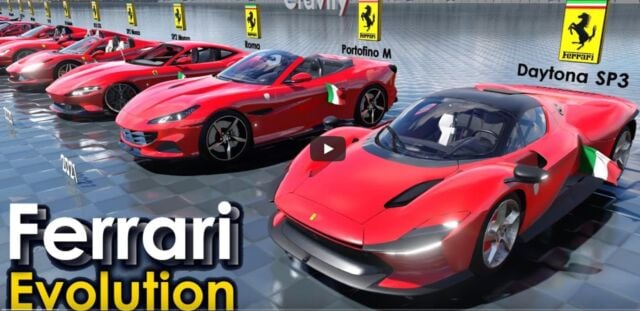 Evolution of Ferrari 