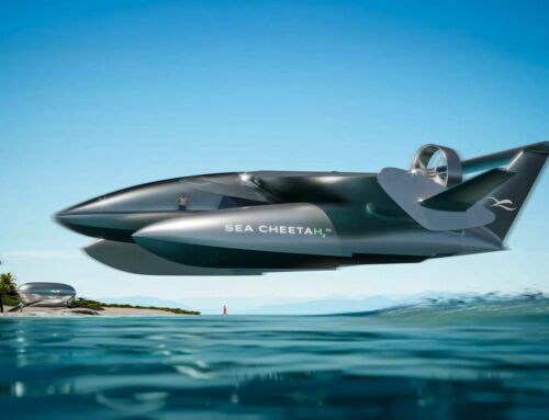 Sea Cheetah Hydrogen-powered Wing-in-Ground-Effect vessel