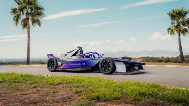 The New Porsche 99X Formula E car (5)