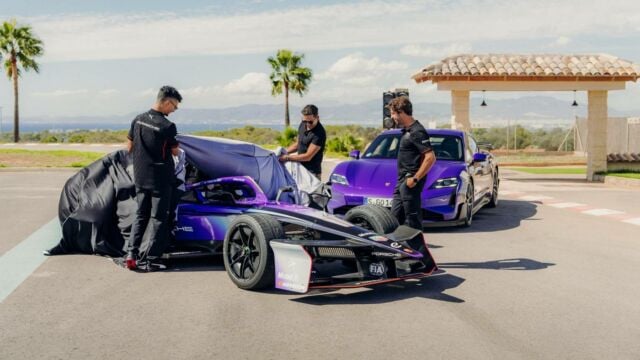 The New Porsche 99X Formula E car (4)