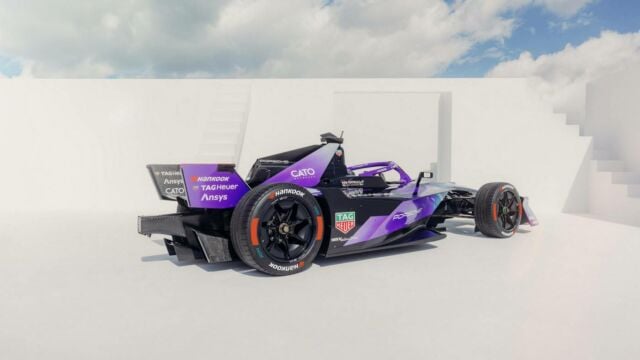 The New Porsche 99X Formula E car (2)