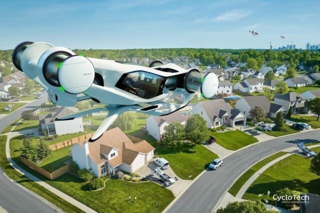 BlackBird CycloRotor-powered flying car (3)