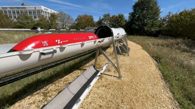 Hyperloop's longest-ever Vacuum Capsule journey 