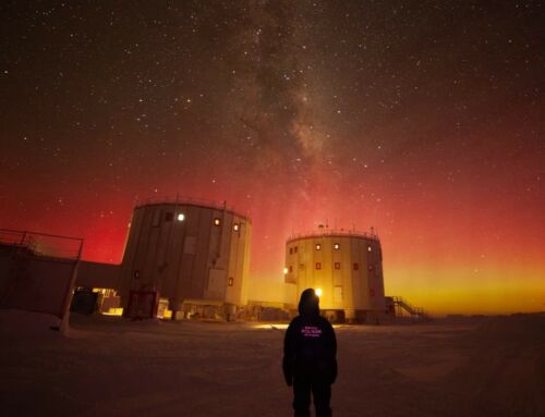 Aurora Australis over Antarctica