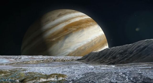 Jupiter's moon Europa